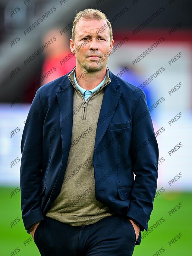 ALKMAAR - FC Volendam coach Rick Kruys during the Dutch Premier League match between Jong AZ and FC Volendam at AFAS Stadium on April 14, 2025 in Alkmaar, Netherlands. ANP GERRIT VAN KEULEN JONG AZ-VOLENDAM (0-1) 