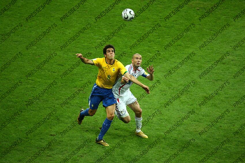 kaka zidane (zinedine) BRESIL-FRANCE (0-1) 1/4 de finale L'(02/07/2006) L'(20/05/2007) 