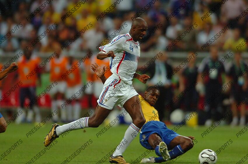 vieira (patrick) juan BRESIL-FRANCE (0-1) 1/4 de finale L'(09/10/2007) 