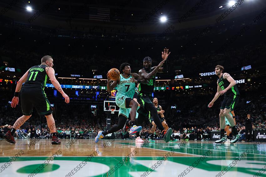BASKET NBA 2025 NBA: Charlotte Hornets at Boston Celtics