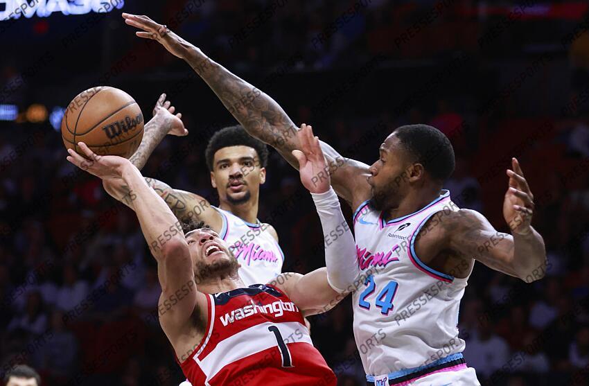 BASKET NBA 2025 NBA: Washington Wizards at Miami Heat