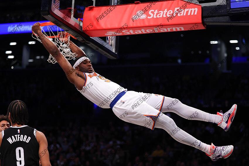 BASKET NBA 2025 NBA: New York Knicks at Brooklyn Nets