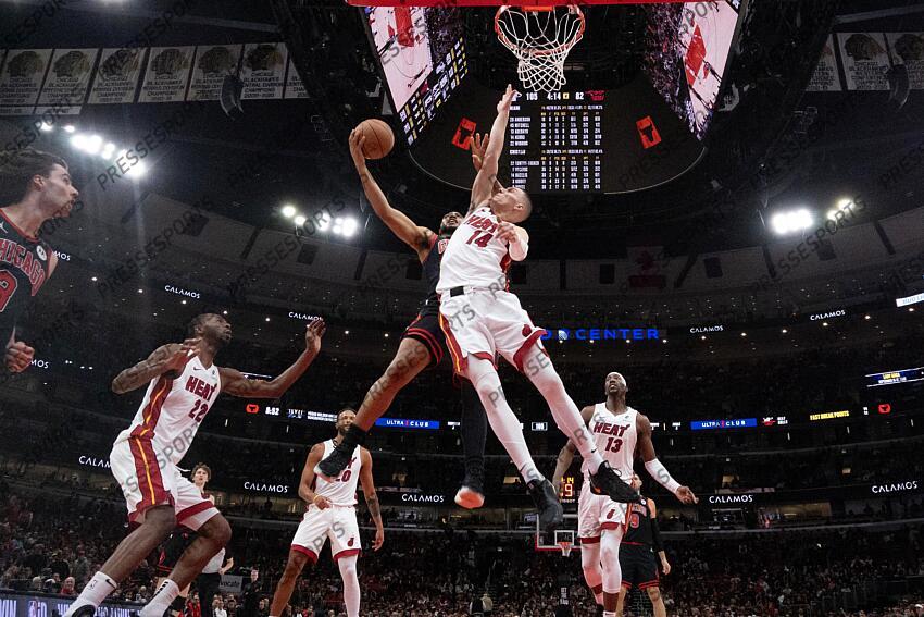 BASKET NBA 2025 NBA: Play-In-Miami Heat at Chicago Bulls
