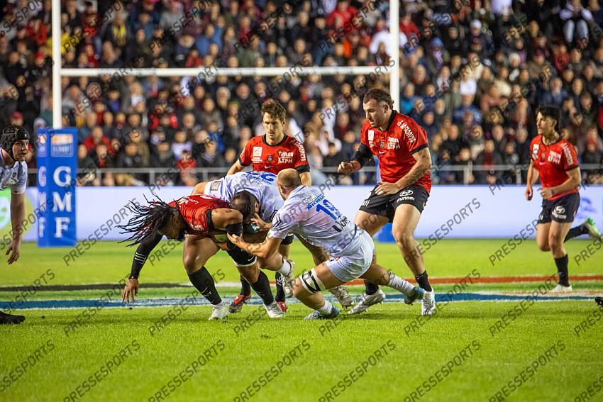 nonu (ma'a) montagne (regis) hemery (anthime) TOULON-CLERMONT AUVERGNE (31-24) serin (baptiste) brennan (daniel) 