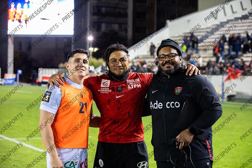 belleau (anthony) nonu (ma'a) bastareaud (mathieu) TOULON-CLERMONT AUVERGNE (31-24) 