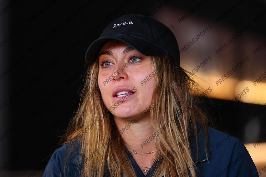 Paula Badosa of Spain attends her press conference during the Media Day during the Mutua Madrid Open 2025, ATP Masters 1000 and WTA 1000, tennis tournament celebrated at Caja Magica on April 22, 2025 in Madrid, Spain. OPEN DE MADRID 