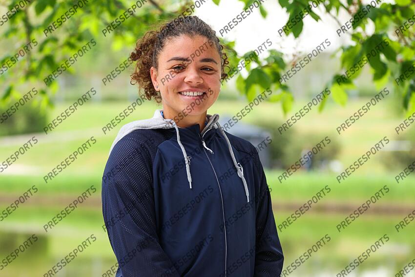 Jasmine Paolini of Italy pose for photo during the Media Day during the Mutua Madrid Open 2025, ATP Masters 1000 and WTA 1000, tennis tournament celebrated at Caja Magica on April 22, 2025 in Madrid, Spain. OPEN DE MADRID 