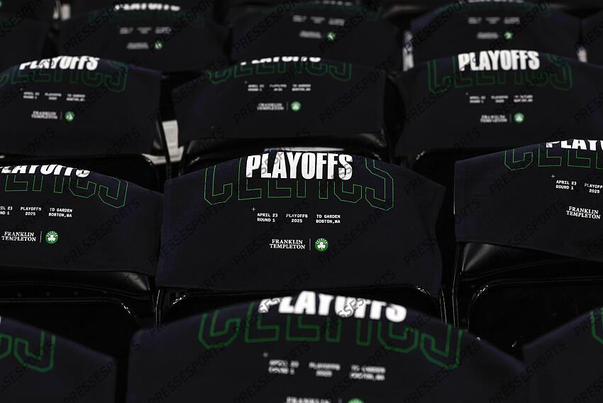 BASKET NBA PLAYOFFS 2025 Orlando Magic at Boston Celtics