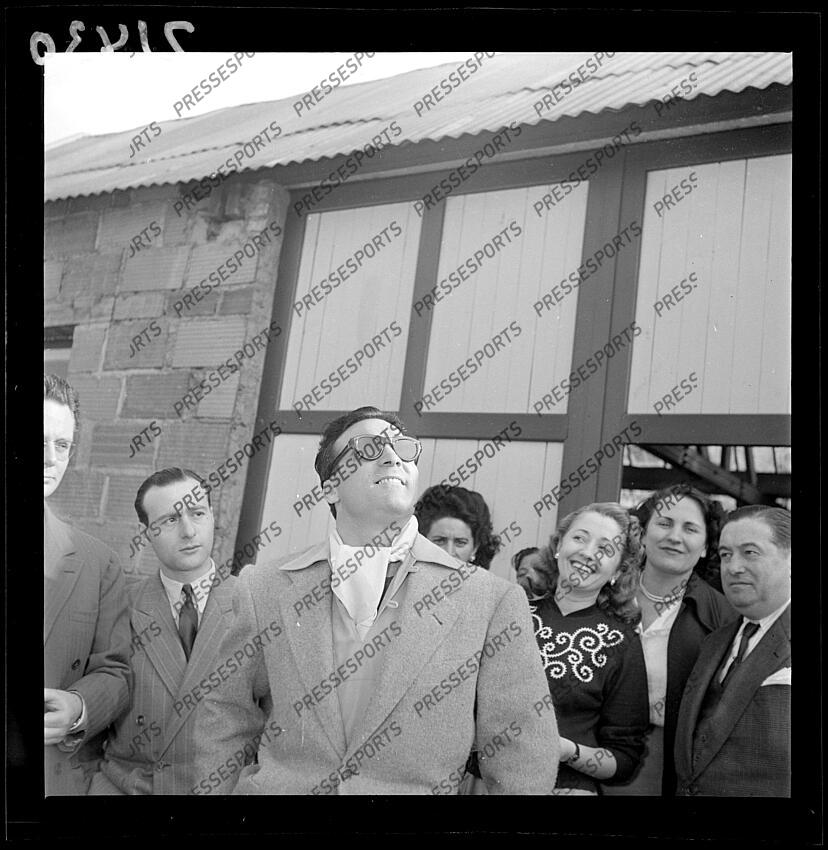 BOXE 1949 ARCHIVES MARCEL CERDAN