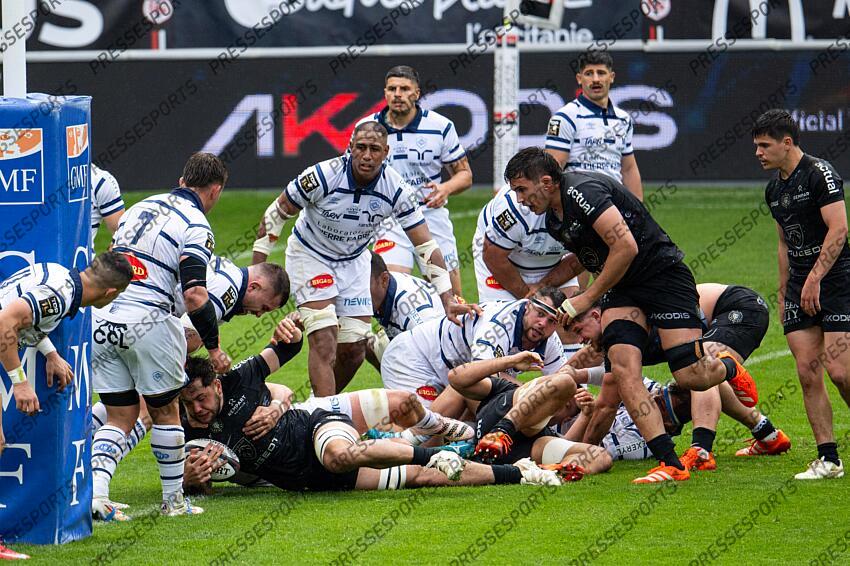 CASTRO FERREIRA (Mathis), action TOULOUSE-CASTRES (52-6) 