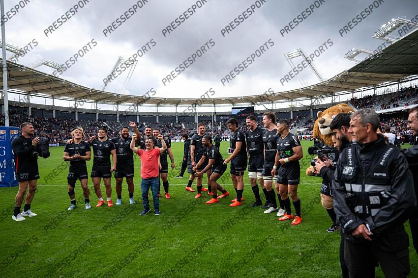 joie, equipe, toulouse, celebration, victoire TOULOUSE-CASTRES (52-6) 