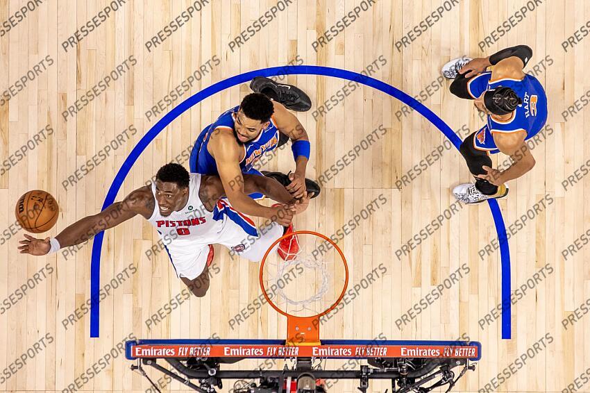 BASKET NBA 2025 NBA: Playoffs-New York Knicks at Detroit Pistons