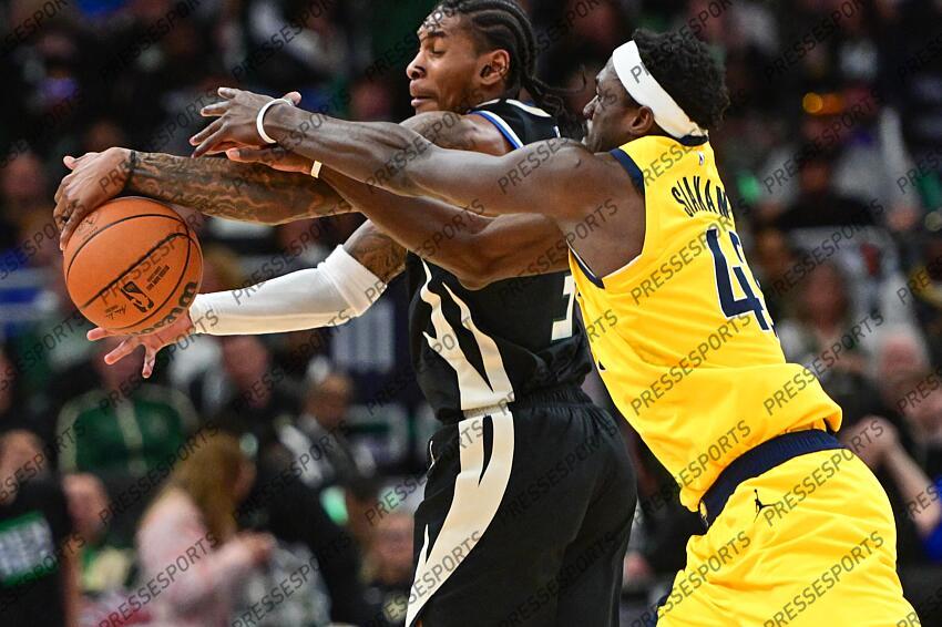 BASKET NBA 2025 NBA: Playoffs-Indiana Pacers at Milwaukee Bucks