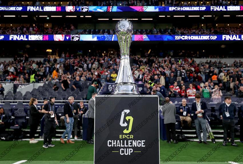 European Rugby Challenge Cup Final, Tottenham Hotspur Stadium, London, England 24/5/2024 Gloucester Rugby vs Hollywoodbets Sharks A view of the European Rugby Challenge Cup Mandatory Credit ©INPHO/Dan Sheridan GLOUCESTER-SHARKS (22-36) 