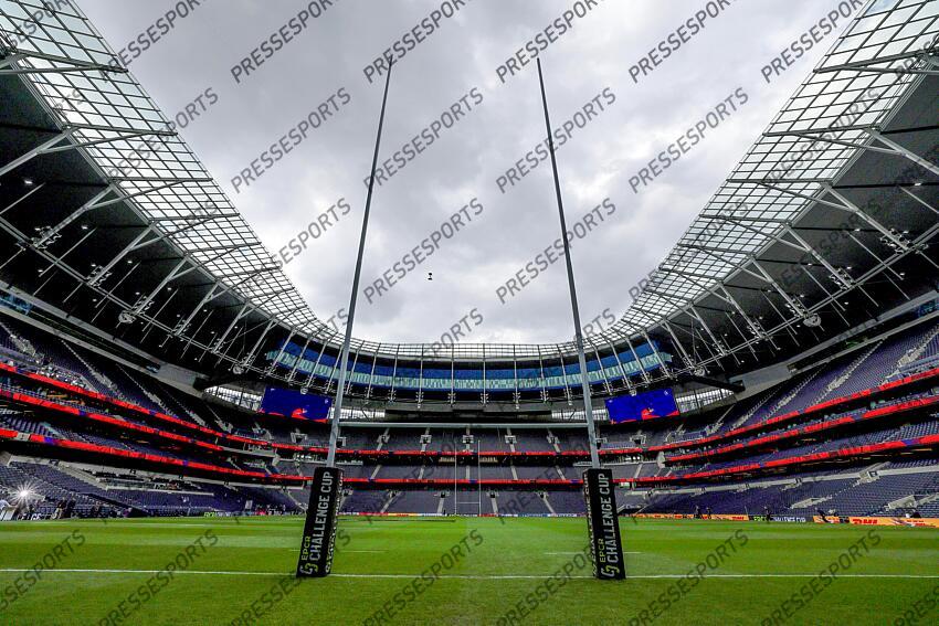 European Rugby Challenge Cup Final, Tottenham Hotspur Stadium, London, England 24/5/2024 Gloucester Rugby vs Hollywoodbets Sharks A general view of Tottenham Hotspur Stadium before the game Mandatory Credit ©INPHO/Laszlo Geczo GLOUCESTER-SHARKS (22-36) 