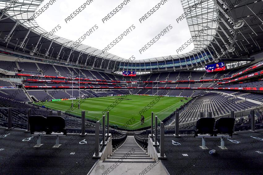 European Rugby Challenge Cup Final, Tottenham Hotspur Stadium, London, England 24/5/2024 Gloucester Rugby vs Hollywoodbets Sharks A general view of Tottenham Hotspur Stadium before the game Mandatory Credit ©INPHO/Laszlo Geczo GLOUCESTER-SHARKS (22-36) 