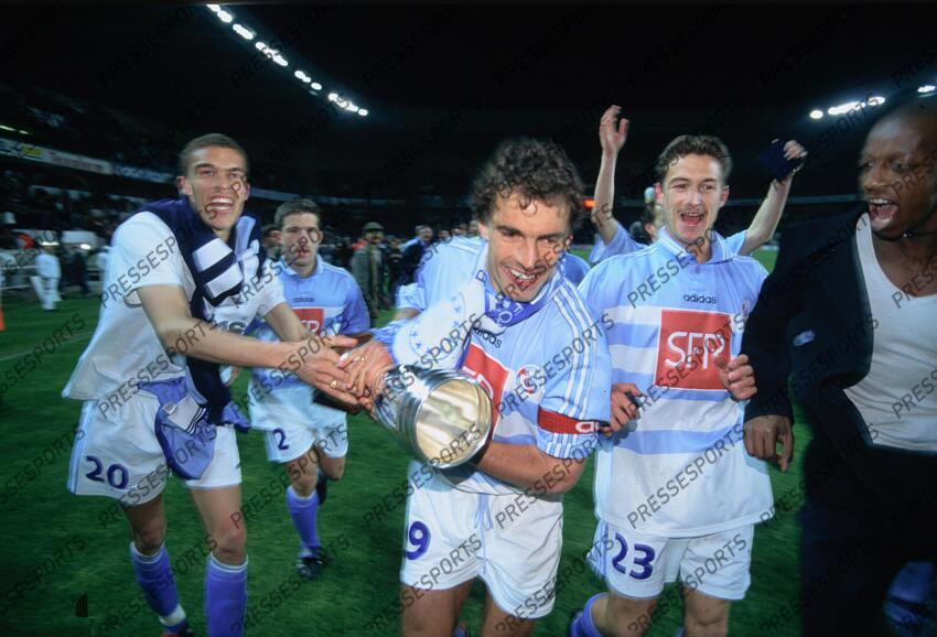 FOOT COUPE DE LA LIGUE 1997 STRASBOURG-BORDEAUX