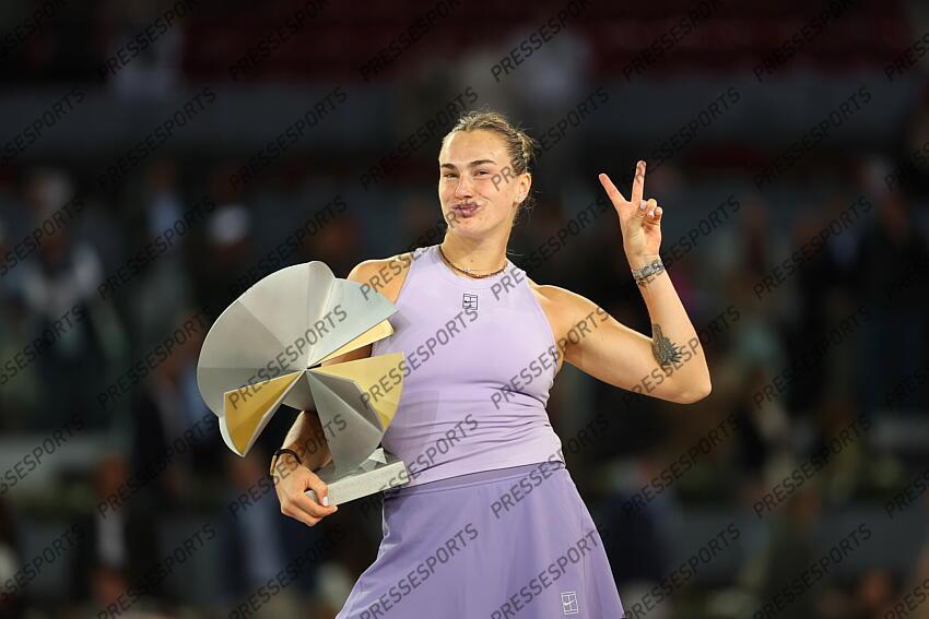 TENNIS WTA 1000 MUTUA MADRID OPEN 2025 FINALE GAUFF / SABALEKNKA
