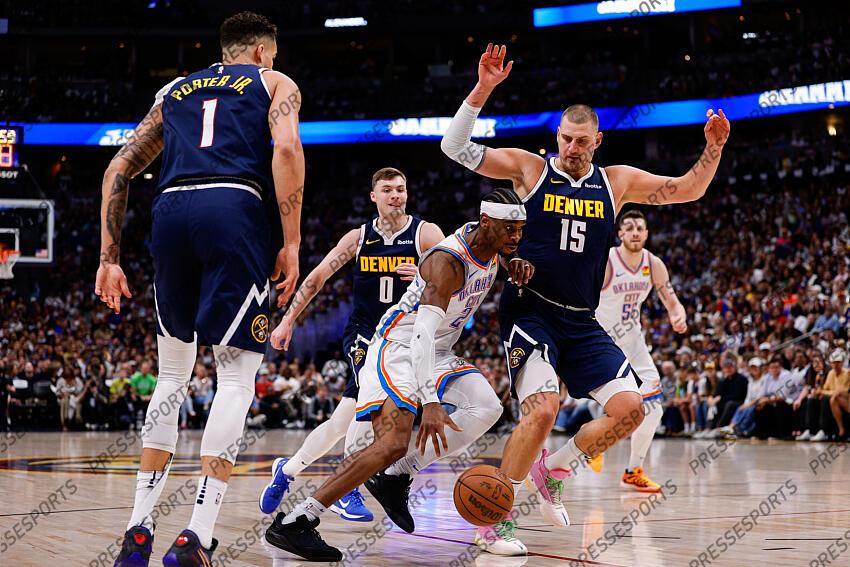 BASKET NBA 2025 NBA: Playoffs-Oklahoma City Thunder at Denver Nuggets