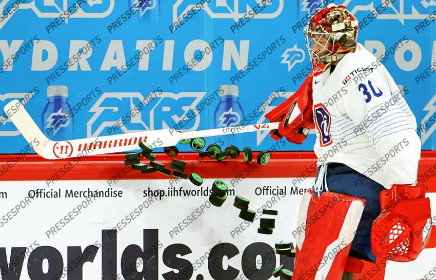 Antoine Keller #30 FRANCE-FINLANDE (3-4 a.p.) 