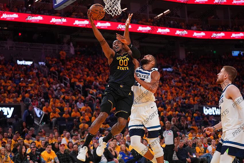BASKET NBA PLAYOFFS 2025 NBA: Playoffs-Minnesota Timberwolves at Golden State Warriors