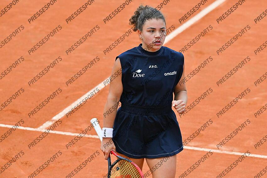 Foto IPP/Roberto Ramaccia Roma 13/5/2025 Tennis Internazionali Bnl dItalia 2025 Nella foto Jasmine Paolini (ITA) esulta dopo un punto Italy Photo Press - World Copyright TOURNOI DE ROME 