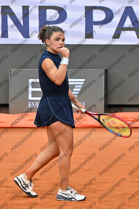 Foto IPP/Roberto Ramaccia Roma 13/5/2025 Tennis Internazionali Bnl dItalia 2025 Nella foto Jasmine Paolini (ITA) esulta dopo un punto Italy Photo Press - World Copyright TOURNOI DE ROME 