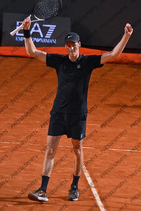 Foto IPP/Roberto Ramaccia Roma 13/5/2025 Tennis Internazionali Bnl dItalia 2025 Nella foto Jannik Sinner (ITA) Italy Photo Press - World Copyright TOURNOI DE ROME 