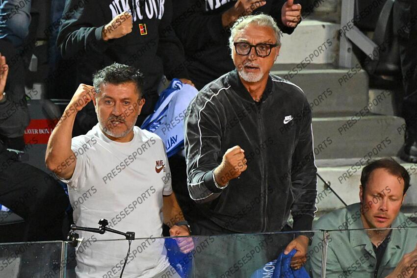 Foto IPP/Roberto Ramaccia Roma 13/5/2025 Tennis Internazionali Bnl dItalia 2025 Nella foto a sinistra physiotherapist Ulises Badio e a destra fitness coach Marco Panichi of Jannik Sinner (ITA) Italy Photo Press - World Copyright TOURNOI DE ROME 