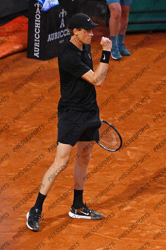 Foto IPP/Roberto Ramaccia Roma 13/5/2025 Tennis Internazionali Bnl dItalia 2025 Nella foto Jannik Sinner (ITA) Italy Photo Press - World Copyright TOURNOI DE ROME 