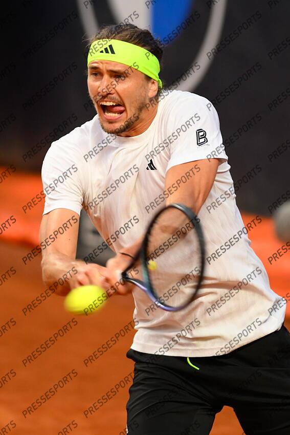 Foto IPP/Cavaliere Emiliano. Roma 13/05/2025. Tennis Internazionali d'Italia 2025. Nella foto: Alexander Zverev. Italy Photo Press - World Copyright TOURNOI DE ROME 