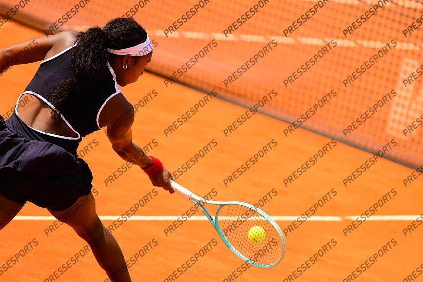 Foto IPP/Cavaliere Emiliano. Roma 14/05/2025. Tennis Internazionali d'Italia 2025. Nella foto: Coco Gauff. Italy Photo Press - World Copyright TOURNOI DE ROME 