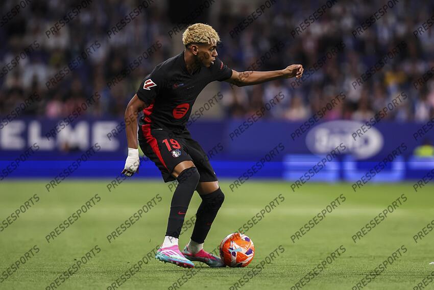 Lamine Yamal of FC Barcelona in action during the Spanish league, La Liga EA Sports, football match played between RCD Espanyol and FC Barcelona at RCDE Stadium on May 15, 2025 in Cornella, Barcelona, Spain. ESPANYOL BARCELONE-FC BARCELONE (0-2) 
