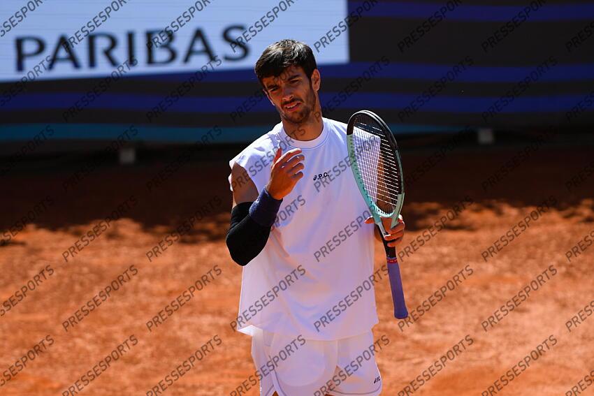 Foto IPP/Cavaliere Emiliano. Roma 16/05/2025. Tennis Internazionali d'Italia 2025. Nella foto: Lorenzo Musetti. Italy Photo Press - World Copyright TOURNOI DE ROME 