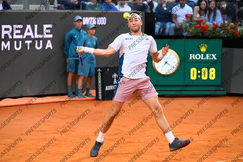 Foto IPP/Cavaliere Emiliano. Roma 15/05/2025. Tennis Internazionali d'Italia 2025. Nella foto: Casper Ruud. Italy Photo Press - World Copyright TOURNOI DE ROME 