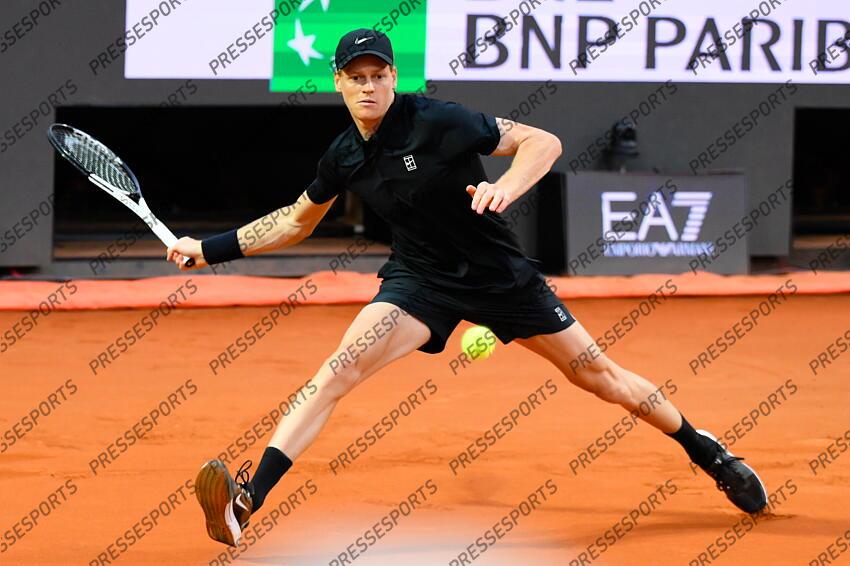 Foto IPP/Cavaliere Emiliano. Roma 15/05/2025. Tennis Internazionali d'Italia 2025. Nella foto: Jannik Sinner. Italy Photo Press - World Copyright TOURNOI DE ROME 