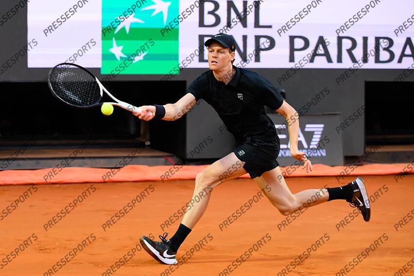 Foto IPP/Cavaliere Emiliano. Roma 15/05/2025. Tennis Internazionali d'Italia 2025. Nella foto: Jannik Sinner. Italy Photo Press - World Copyright TOURNOI DE ROME 