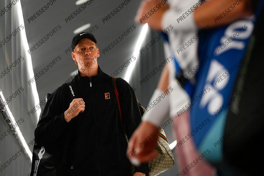 Foto IPP/Cavaliere Emiliano. Roma 15/05/2025. Tennis Internazionali d'Italia 2025. Nella foto: Jannik Sinner. Italy Photo Press - World Copyright TOURNOI DE ROME 