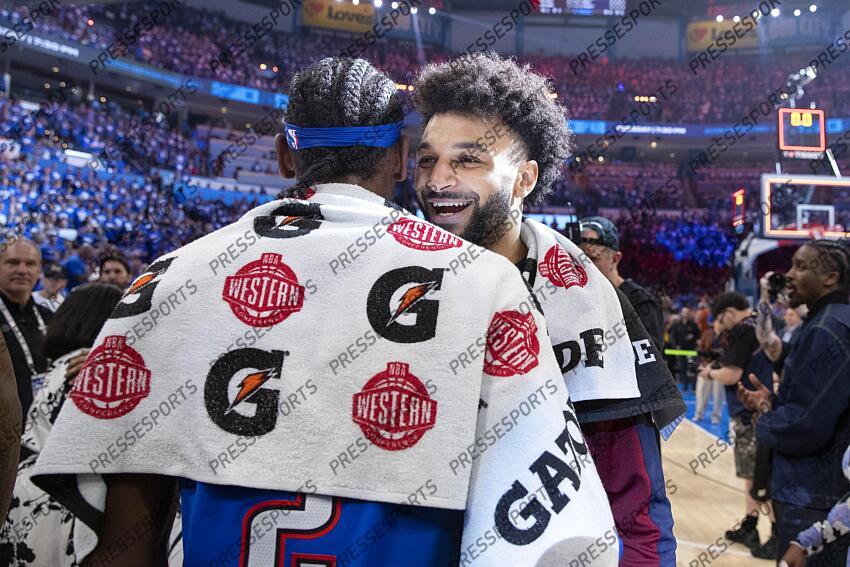 BASKET NBA PLAYOFFS 2025 NBA: Playoffs-Denver Nuggets at Oklahoma City Thunder