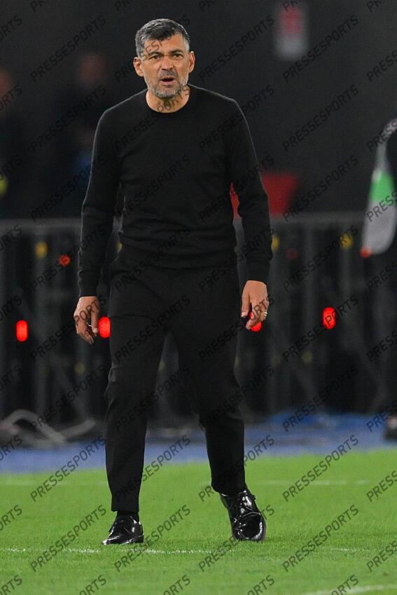 Foto IPP/Roberto Ramaccia Roma 18/5/2025 Campionato di Calcio Serie A 2024/2025 Roma vs Milan Nella foto Sergio Conceicao allenatore del Milan Italy Photo Press - World Copyright AS ROME-AC MILAN (3-1) 