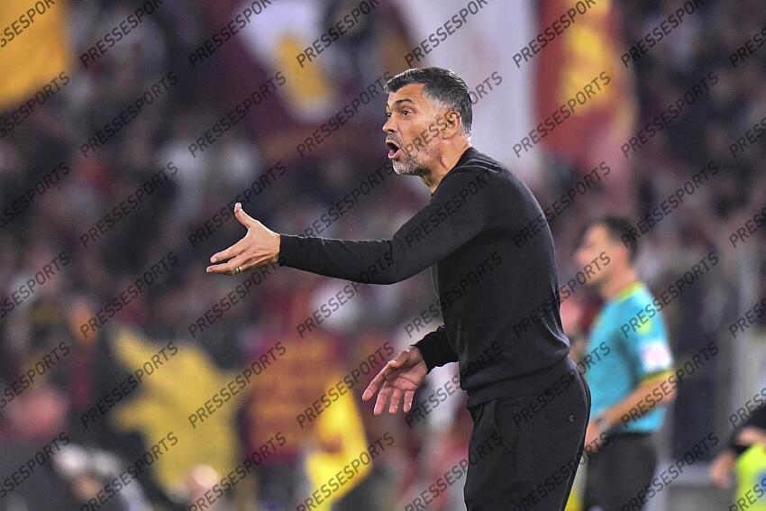 Foto IPP/Luciano Adriani Roma 18/05/2025 Campionato di Calcio Serie A 2024/2025 Roma vs Milan Nella foto: Sergio Conceicao Italy Photo Press - World Copyright AS ROME-AC MILAN (3-1) 
