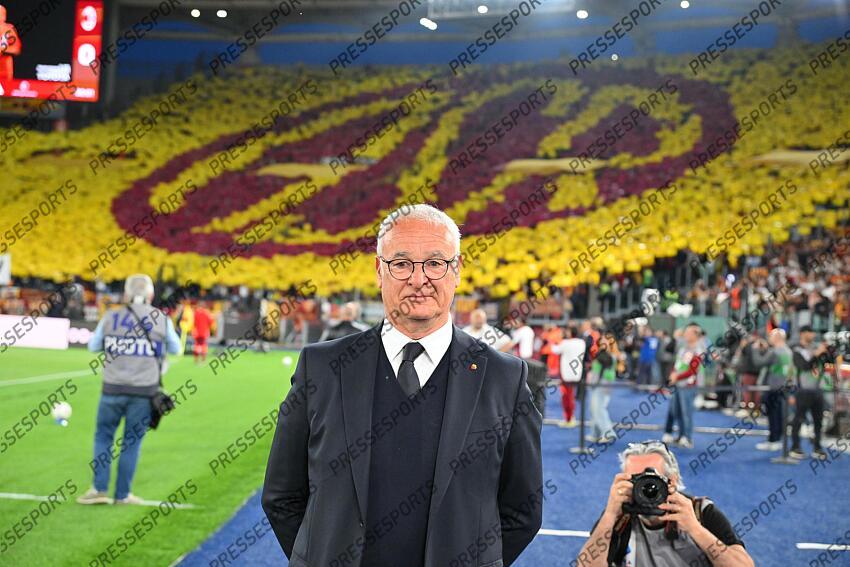 Foto IPP/Roberto Ramaccia Roma 18/5/2025 Campionato di Calcio Serie A 2024/2025 Roma vs Milan Nella foto Claudio Ranieri allenatore della Roma Italy Photo Press - World Copyright AS ROME-AC MILAN (3-1) 