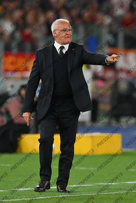 Foto IPP/Roberto Ramaccia Roma 18/5/2025 Campionato di Calcio Serie A 2024/2025 Roma vs Milan Nella foto Claudio Ranieri allenatore della Roma Italy Photo Press - World Copyright AS ROME-AC MILAN (3-1) 