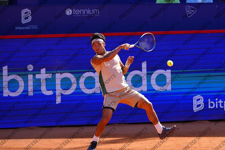 Yunchaokete Bu (China) Hamburg, 20.05.2025, Tennis, Bitpanda Hamburg Open 2025, ATP 500, Herren, Einzel HAMBOURG OPEN 