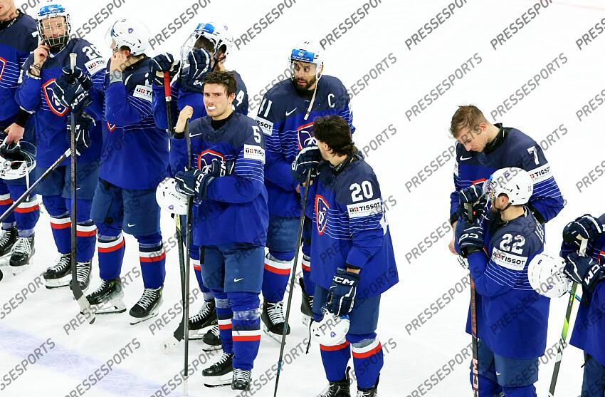 Deception France defaite relegation FRANCE-SLOVENIE (1-3) 