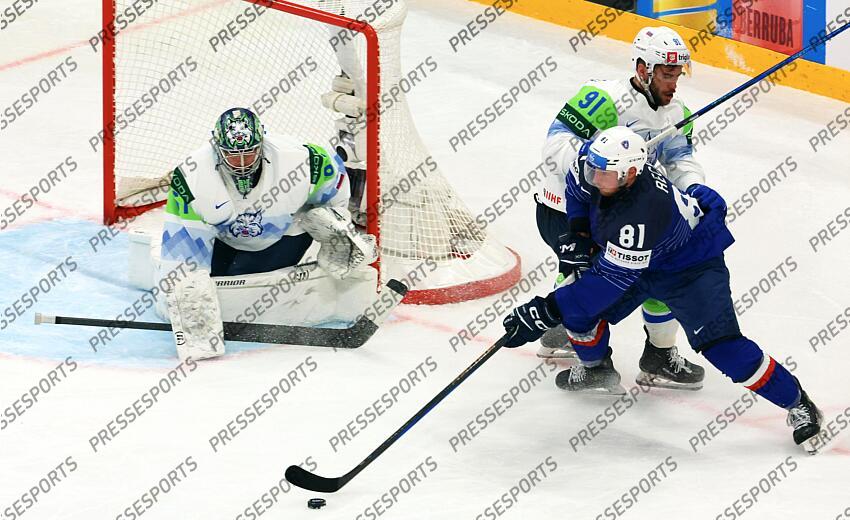 Anthony Rech #81 FRANCE-SLOVENIE (1-3) 