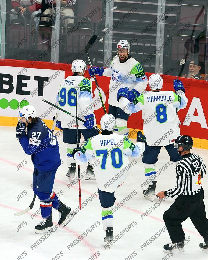 Joie but Nik Simsic #12 FRANCE-SLOVENIE (1-3) 