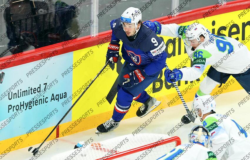 Alexandre Texier #9 Bine Masic #96 FRANCE-SLOVENIE (1-3) 