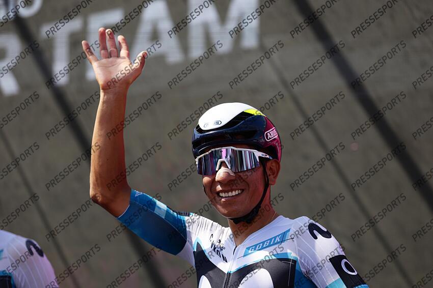 Giro d’Italia 2025 - 108th Edition - 11th stage Viareggio - Castelnovo ne' Monti 186 km - 21/05/2025 - Nairo Quintana (COL - Movistar Team) - photo Luca Bettini/SprintCyclingAgency©2025 VIAREGGIO/CASTELNOVO NE' MONTI 