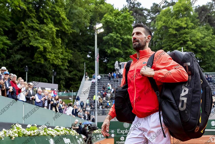21.05.2025; Genf; Tennis ATP 250 - Geneva Open 2025; Novak Djokovic (SRB) (Pascal Muller/freshfocus) GENEVA OPEN tournoi de geneve 